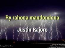 Embedded thumbnail for Ry volana mandondona (Justin Rajoro)